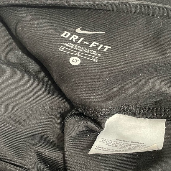 Nike Dri-FIT Black Performance Pants - Picture 3 of 3